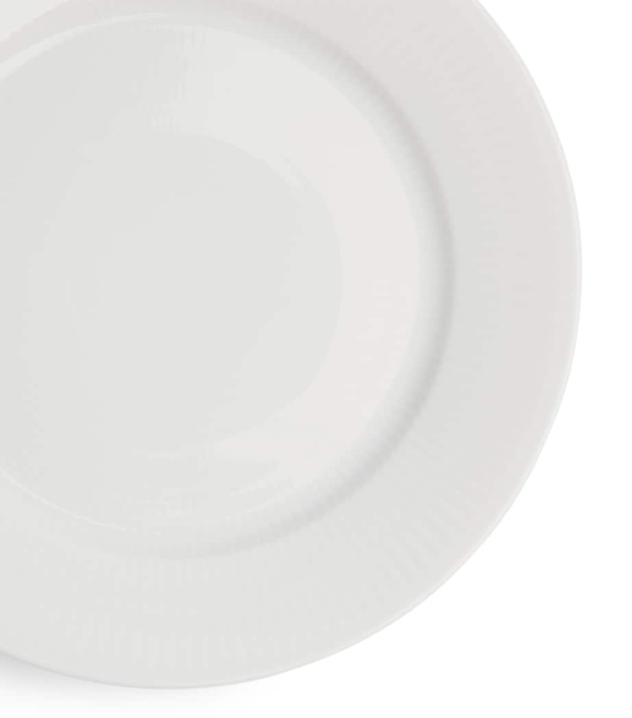 Royal Copenhagen White Fluted plate 22cm, imported from the UK