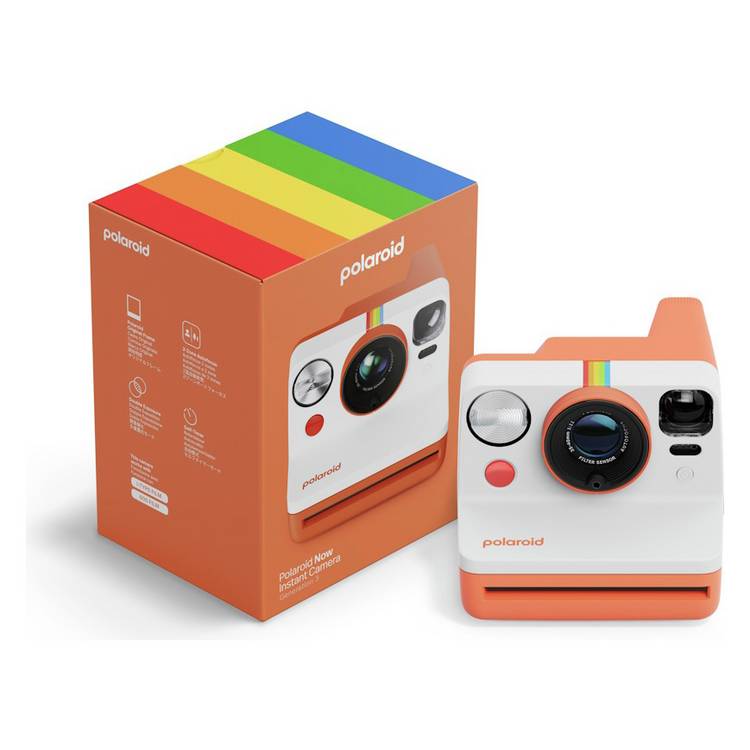 Polaroid Now Gen3 Coral instant camera - British product