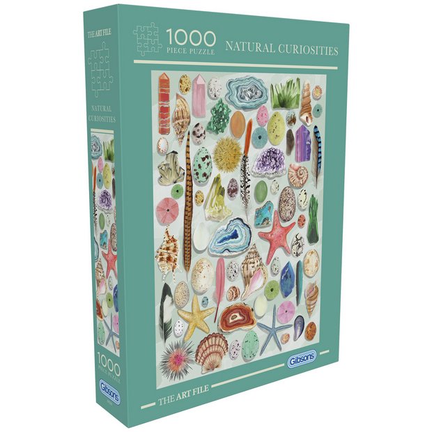 Gibsons jigsaw puzzle Natural Curiosities 1000 pieces, imported from the UK