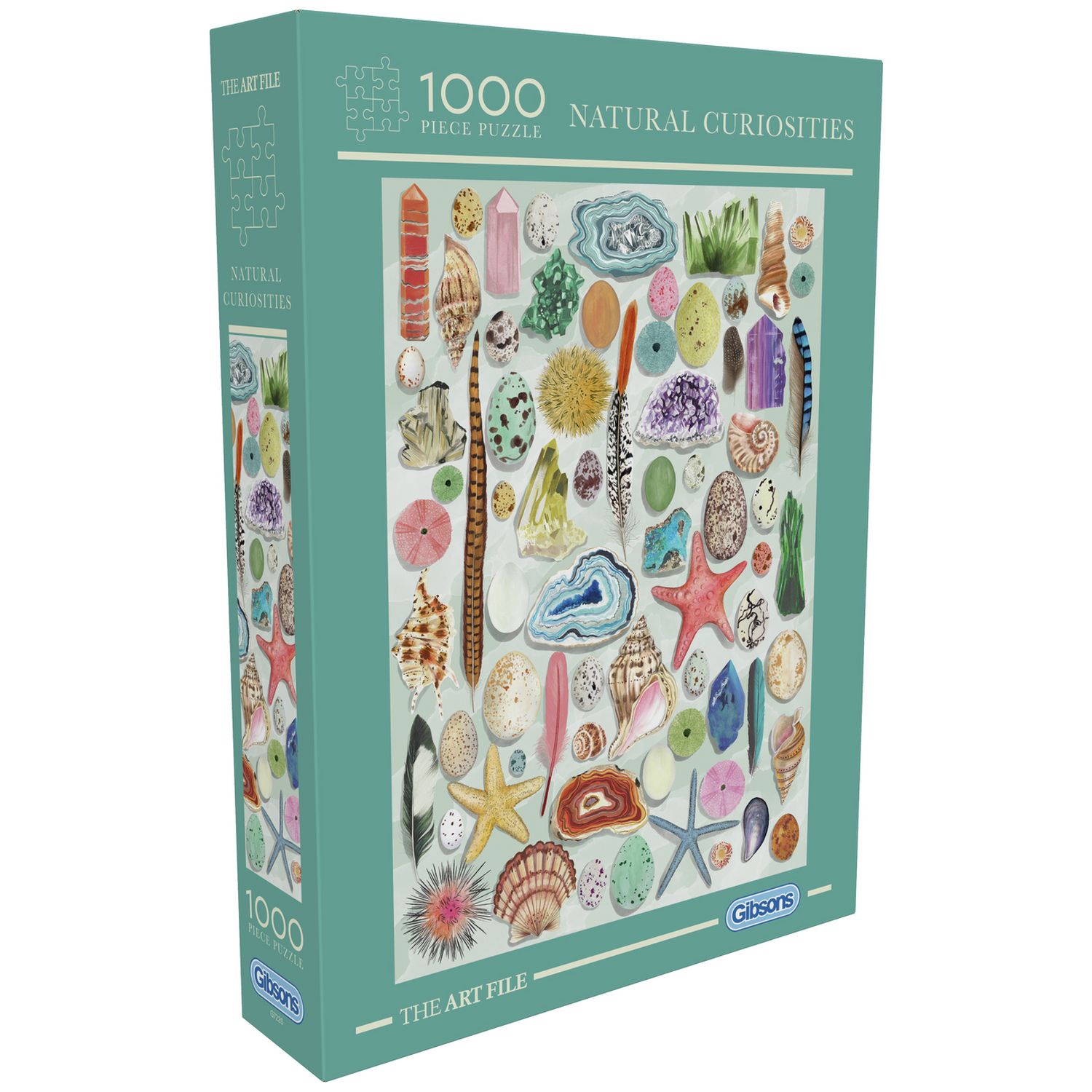 Gibsons The Art File Natural Curiosities 1000 Piece Puzzle