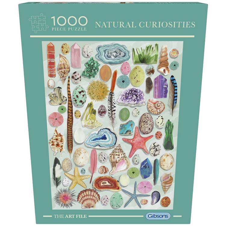 Gibsons jigsaw puzzle Natural Curiosities 1000 pieces, imported from the UK