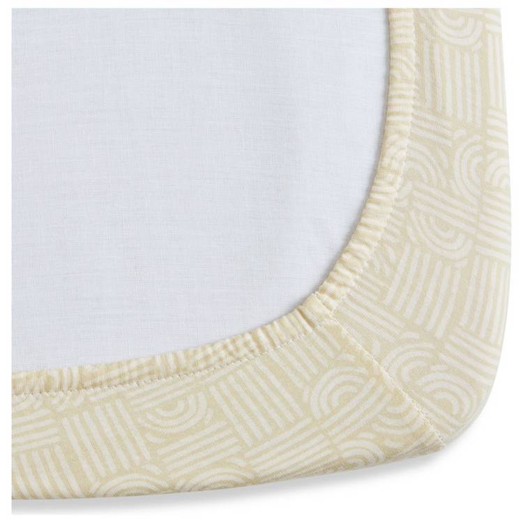 Habitat safari twin fitted sheet for moses basket - British product
