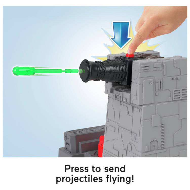 Fisher-Price Imaginext Star Wars Death Star Turret cannon and Darth Vader key, imported from the UK