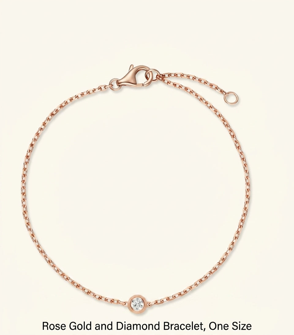 Cartier d'Amour extra-small rose gold diamond bracelet, imported from the UK