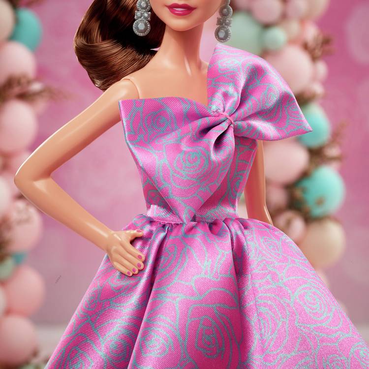 Barbie Birthday Wishes collectible fashion doll 33cm, imported from the UK
