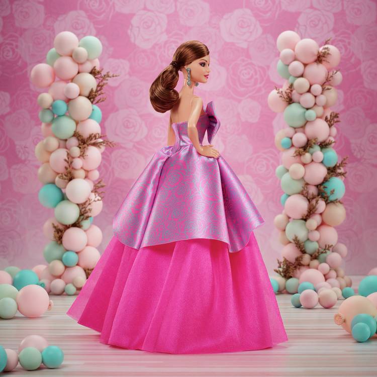 Barbie Birthday Wishes collectible fashion doll 33cm, imported from the UK