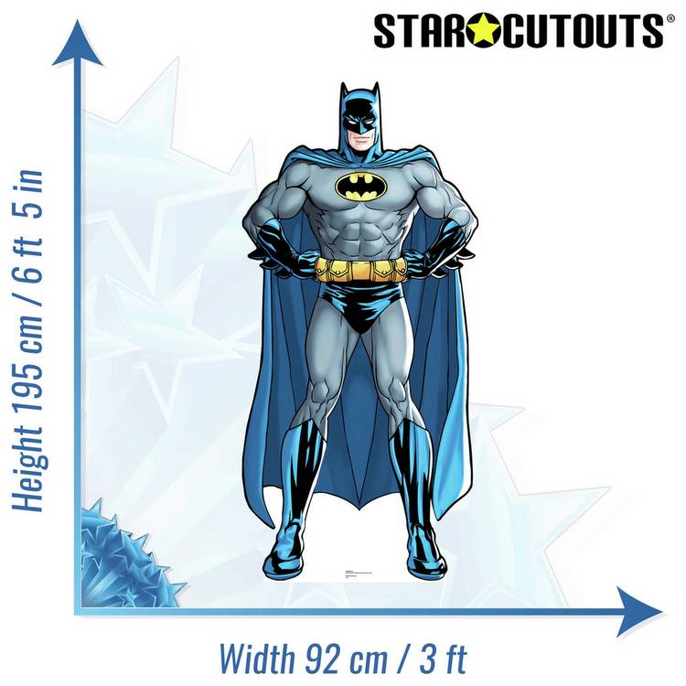 Star Cutouts DC Comics Batman cardboard cutout life-size, UK version