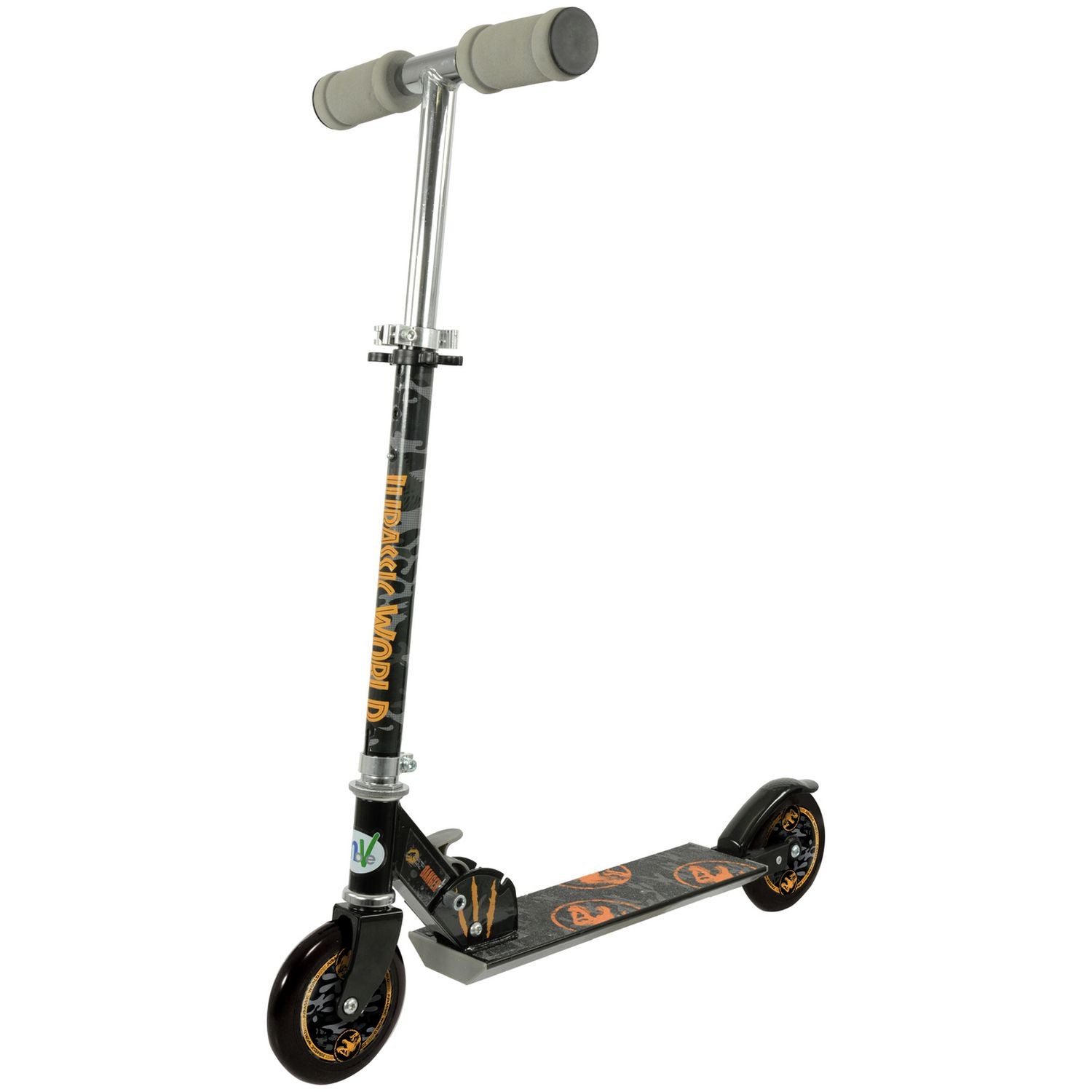 Jurassic World kids light up 2 wheel scooter, UK version