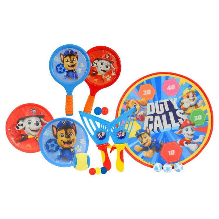Paw Patrol garden games 4 in 1 bumper box, UK version