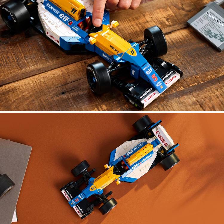 LEGO Williams FW14B F1 model car set, British brand