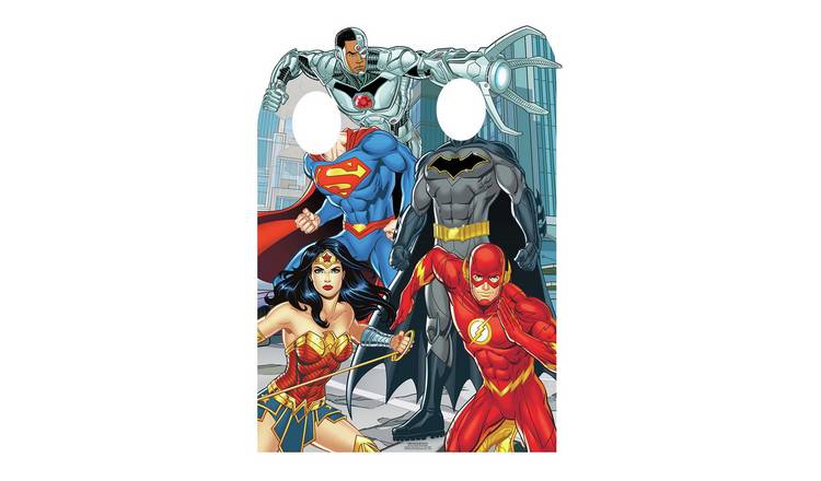 Star Cutouts Justice League Standing Cardboard Cutout GOODS Argos