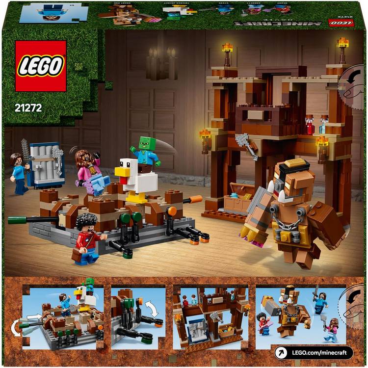 LEGO Minecraft Woodland Mansion Fighting Ring toy set, UK version