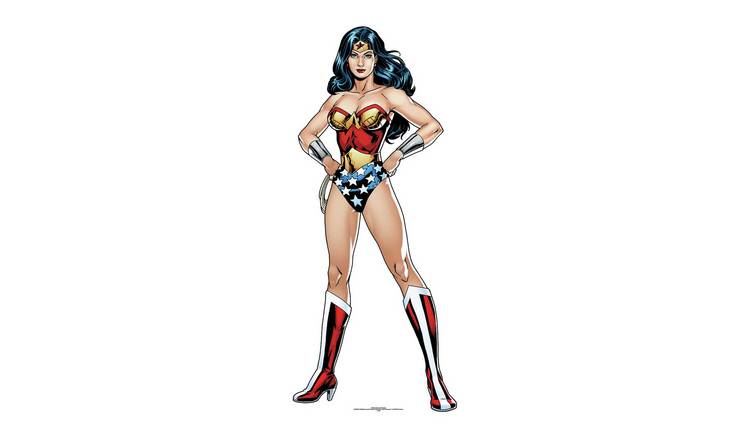 Star Cutouts DC Comics Wonder Woman Cardboard Cutout GOODS Argos