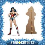 Star Cutouts DC Comics Wonder Woman life-size cardboard cutout (British brand)