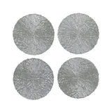 Habitat Silver Cut Out Coaster 4pk GOODS Sainsburys   