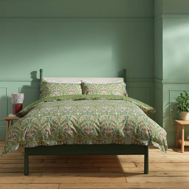 Habitat Morris Bluebell bedding set single, imported from the UK