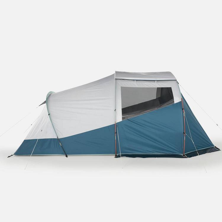 Decathlon Arpenaz Fresh & Black camping tent 4 person, imported from the UK
