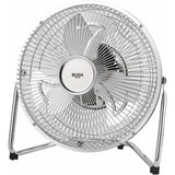 Bush 9 inch chrome desk fan, imported from the UK