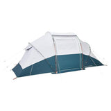 Decathlon 4 person tunnel tent with poles, UK version