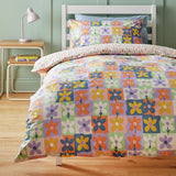 Habitat kids bedding set reversible checkerboard floral toddler - British product