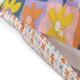 Habitat kids bedding set reversible checkerboard floral toddler - British product