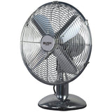 Bush chrome desk fan 12 inch, UK version