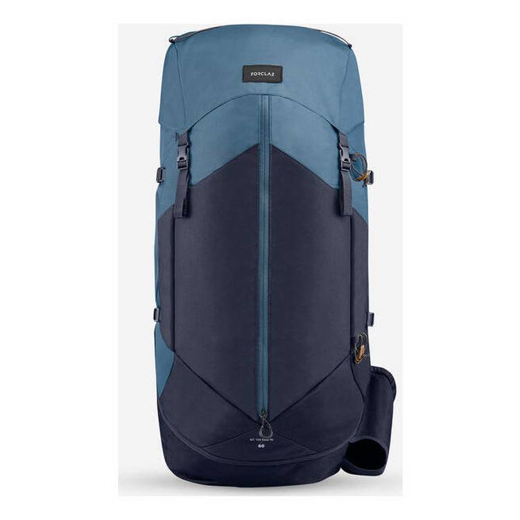 Decathlon Women's Trekking Backpack Mt100 Blue 60L - British product