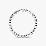 Revere heart band ring with cubic zirconia medium, UK version