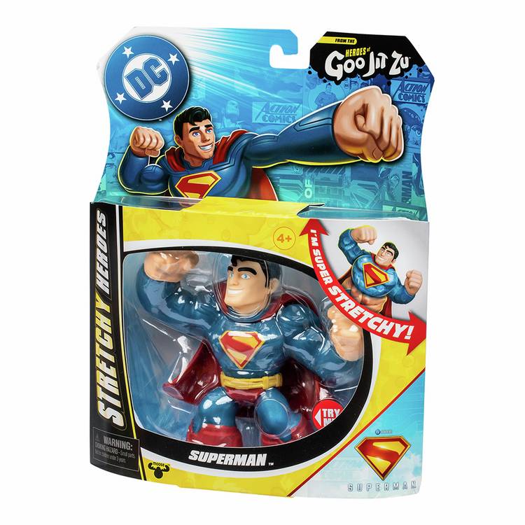 Goo Jit Zu Superman action figure 4.5 inch - British product