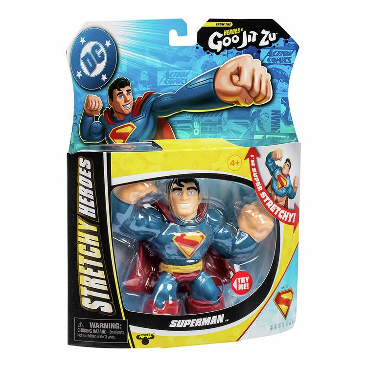 Goo Jit Zu Superman action figure 4.5 inch - British product