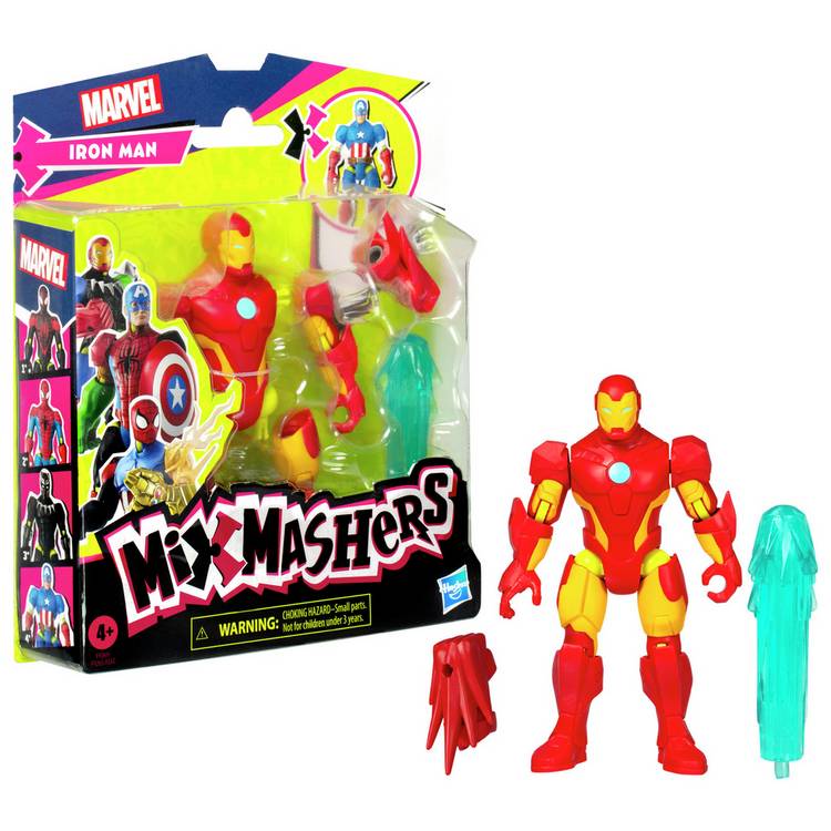 Mixmashers Iron-Man Deluxe action figure 20.3cm - British product