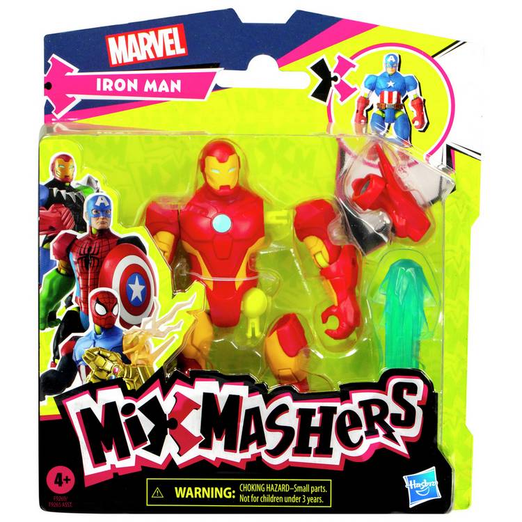 Mixmashers Iron-Man Deluxe action figure 20.3cm - British product