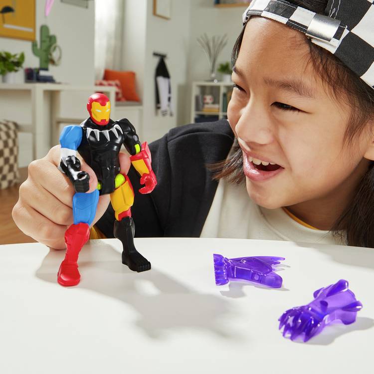 Mixmashers Iron-Man Deluxe action figure 20.3cm - British product