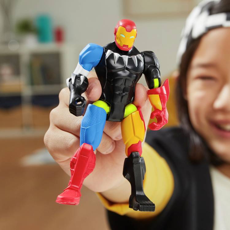 Mixmashers Iron-Man Deluxe action figure 20.3cm - British product