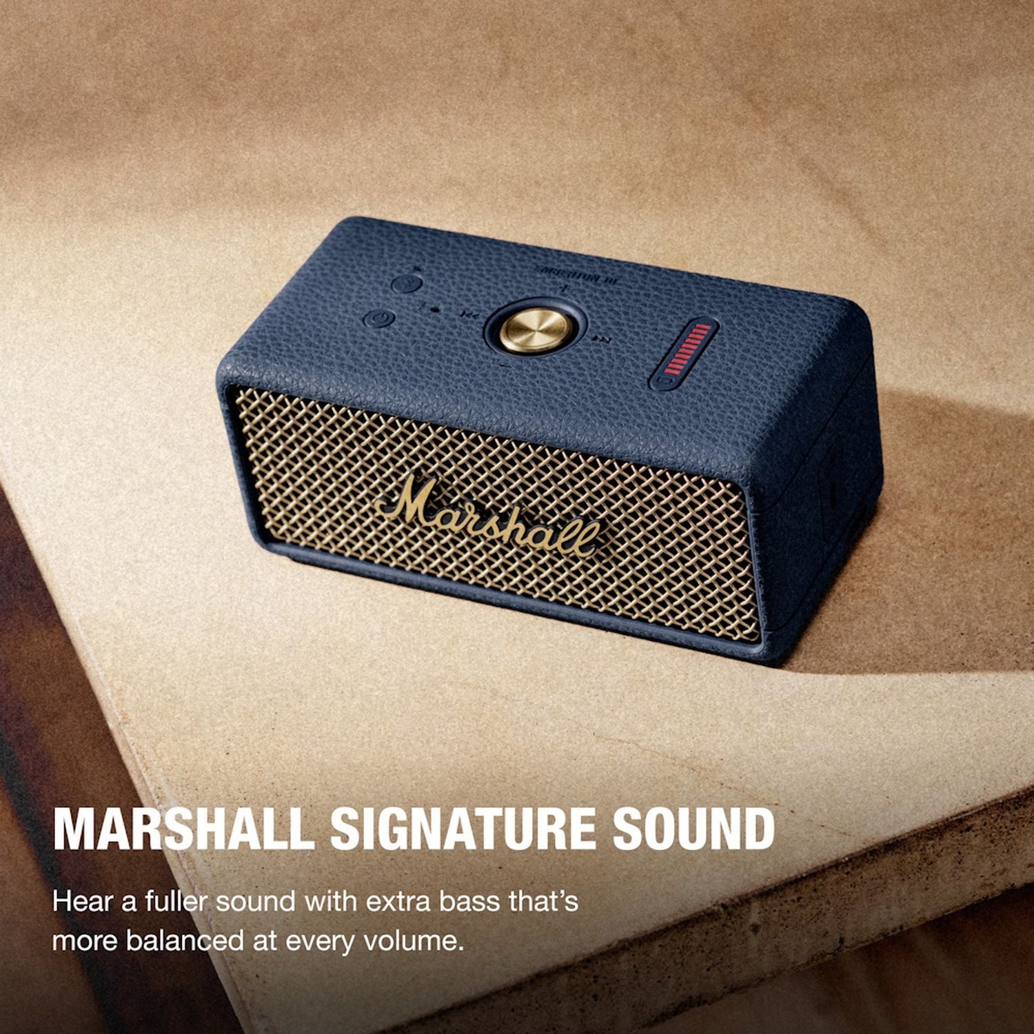 Marshall Emberton III Portable Speaker - Midnight Blue