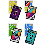 Uno Flip card game with light and dark sides, UK version