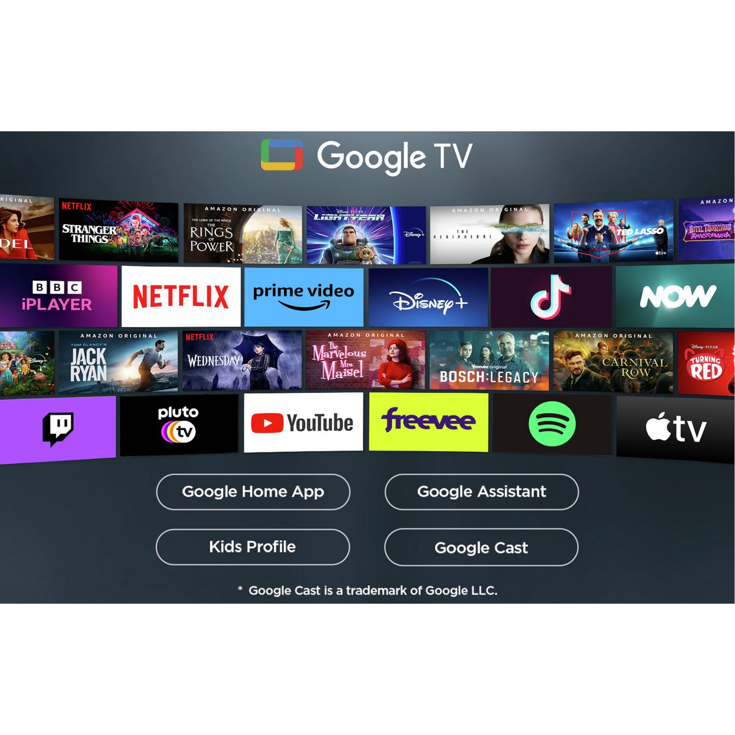 TCL Smart TV 4K UHD HDR 50-inch - British product