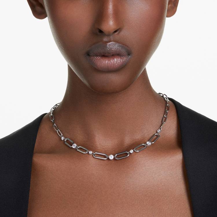 Swarovski Constella link chain necklace 38cm (British brand)