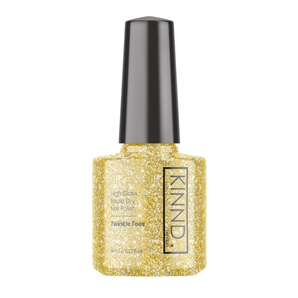 Kinnd London quick dry nail polish Twinkle Toes 8ml, UK version
