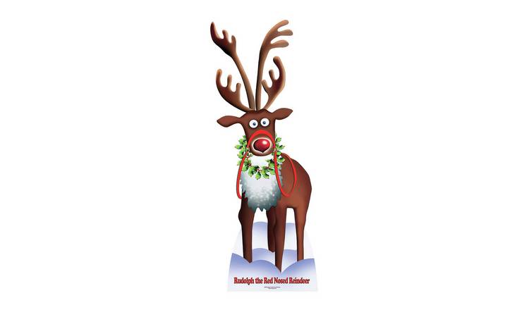 Star Cutouts Rudolph Cardboard Cutout GOODS Argos