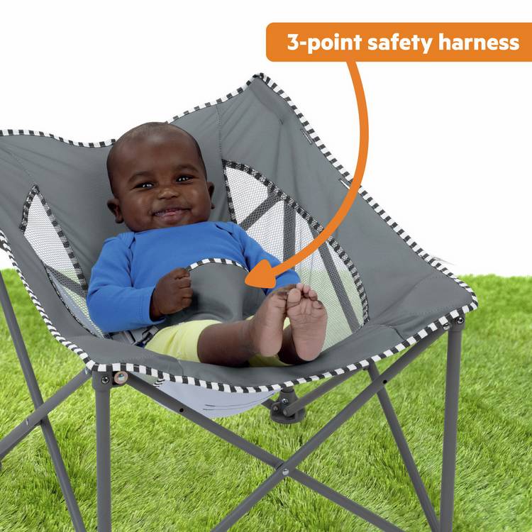 Bright Starts Pop And Chill baby folding seat, UK version