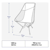 Decathlon low chair MH500 XL, UK version