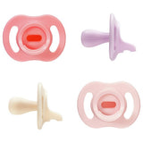Tommee Tippee ultra-light stay-put dummies 0-6m 4 pack (British brand)
