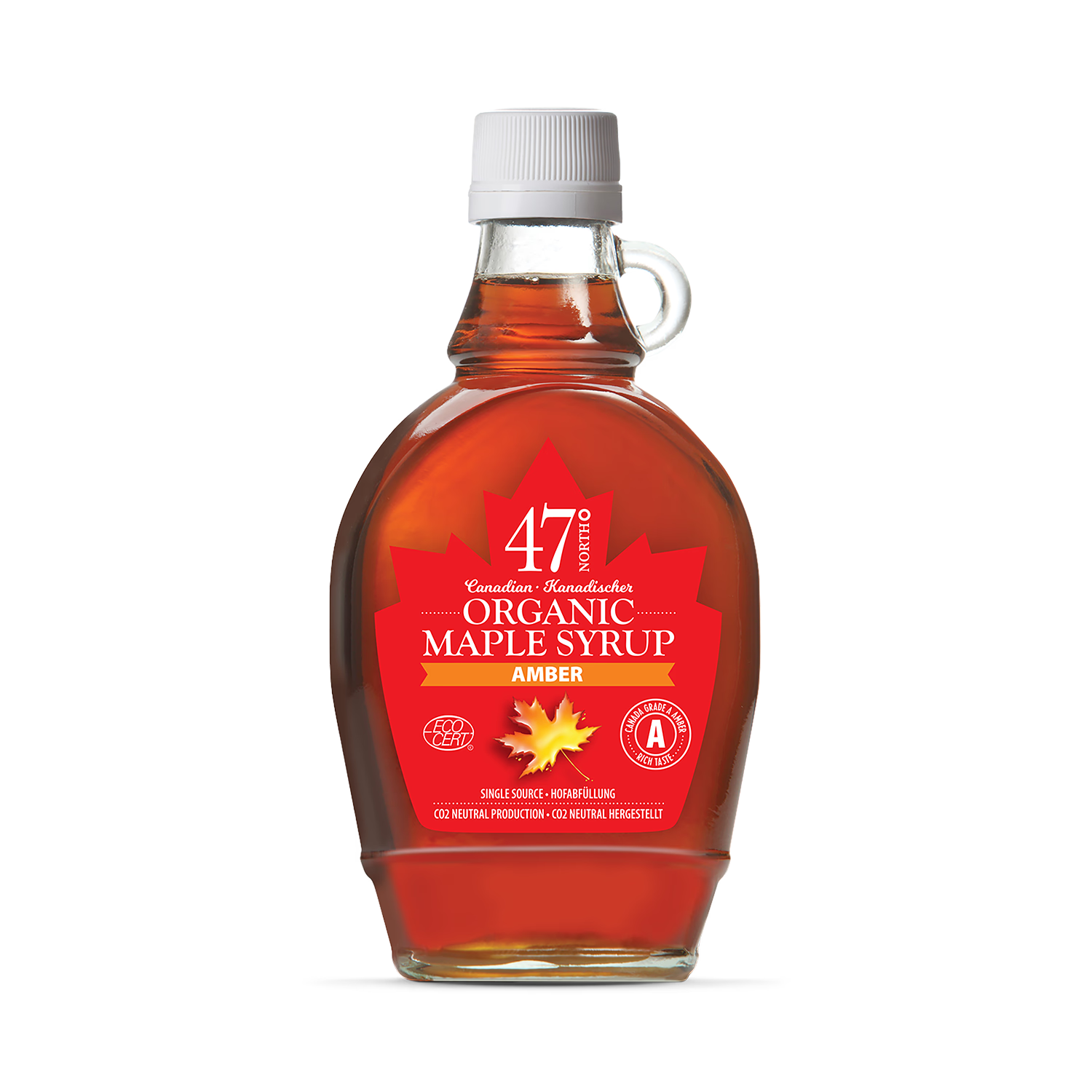 47 North organic maple syrup single source amber rich 250g - British product