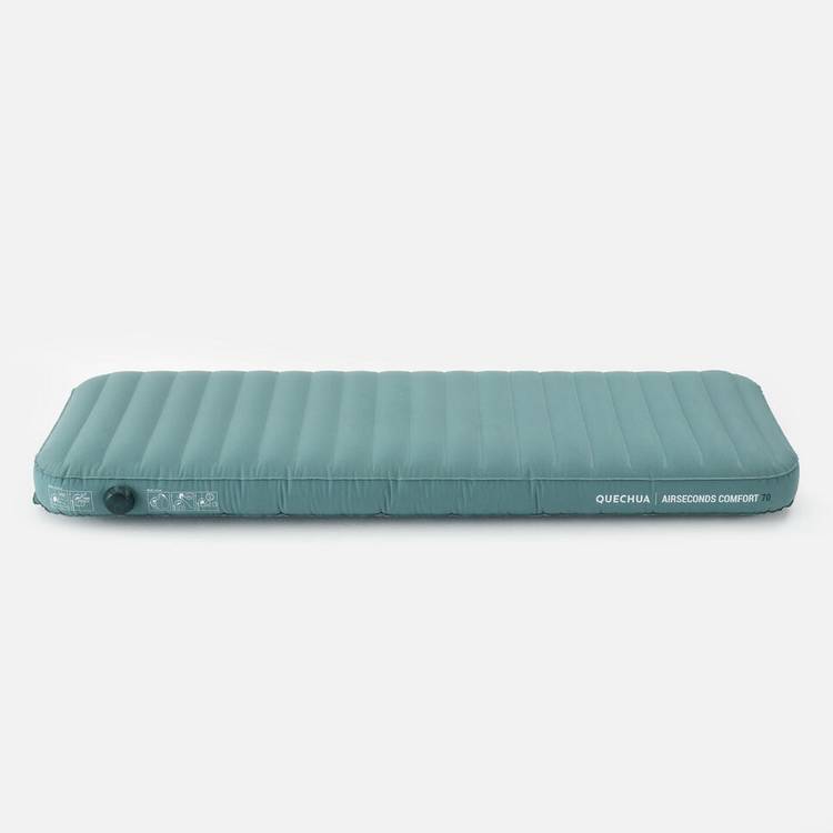 Decathlon inflatable camping mattress 70cm, imported from the UK