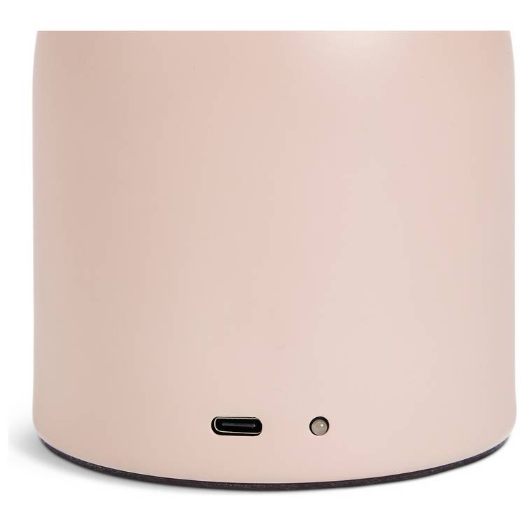 Argos Home pink rechargeable table lamp 20.5cm (British brand)