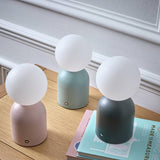 Argos Home pink rechargeable table lamp 20.5cm (British brand)