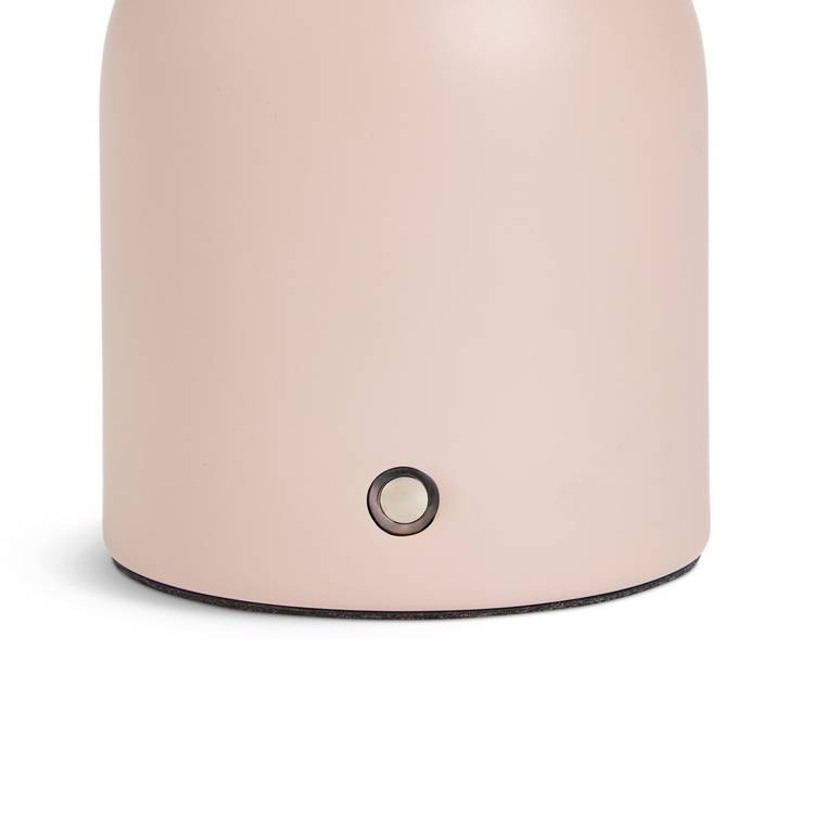 Argos Home pink rechargeable table lamp 20.5cm (British brand)