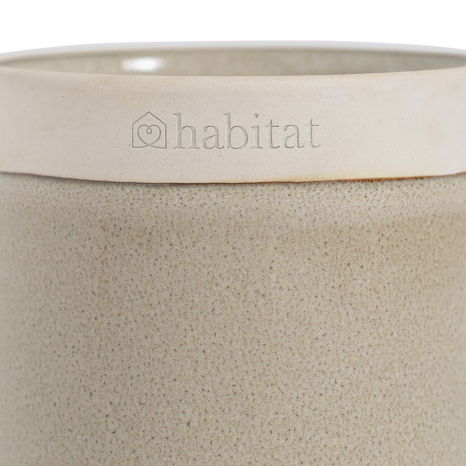 Habitat geranium and basil candle 8cm - British product