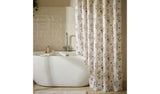 Argos Home bee print shower curtain 180cm, UK version